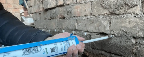 Rising Damp Application By Toner Damp Proofing Ltd in Belfast Northern Ireland